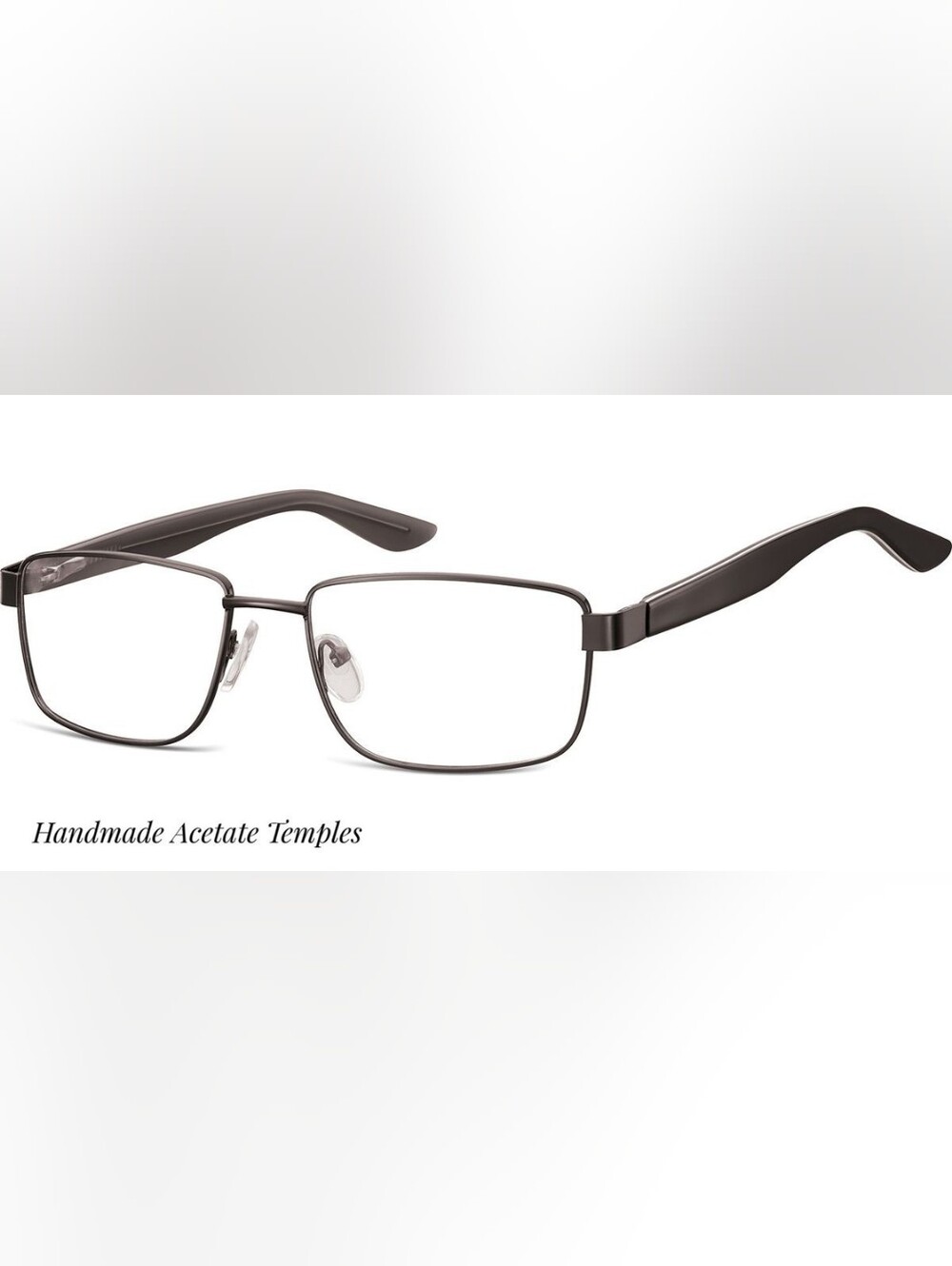 Sunoptics Men's Black Metal RX Frame 56-17-145